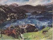 Lovis Corinth, Landscape with cattle